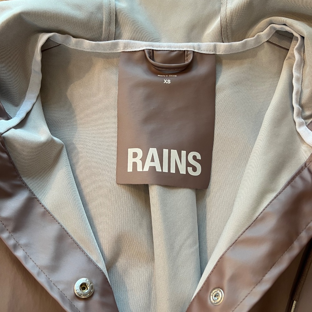Rains A-line rain jacket - Picture 2 of 7